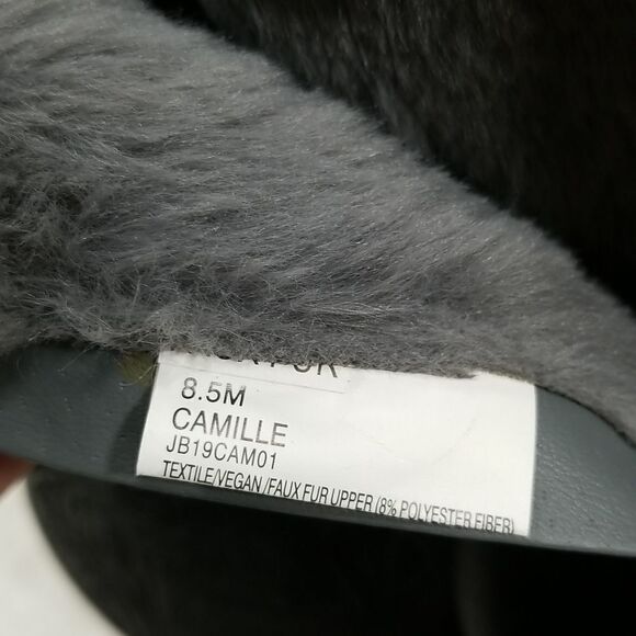 JBU by Jambu Boots "Camille" Faux Fur Lined Side Zip Wedge Mid-Calf Womens 8.5 - Picture 8 of 11